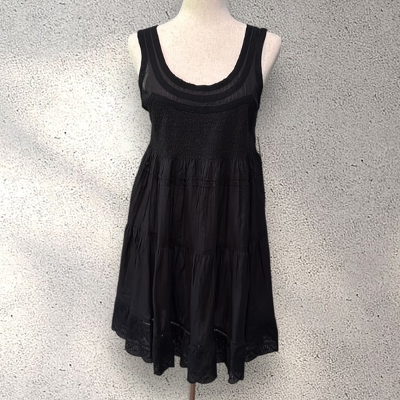 Lucky Brand Embroidered Tiered Mini Dress - Picture 8 of 13